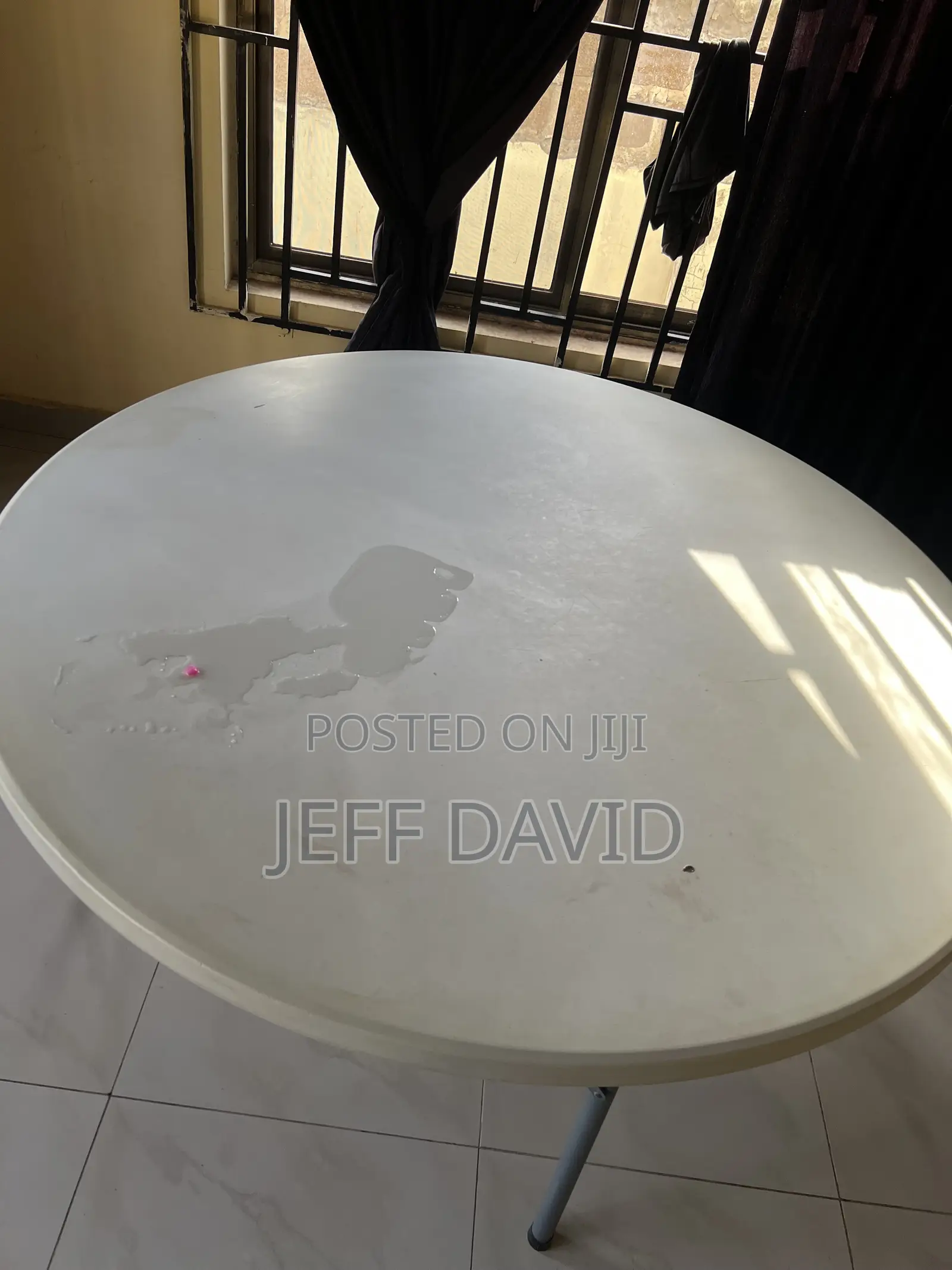 Strong Round Folding Table for Sale