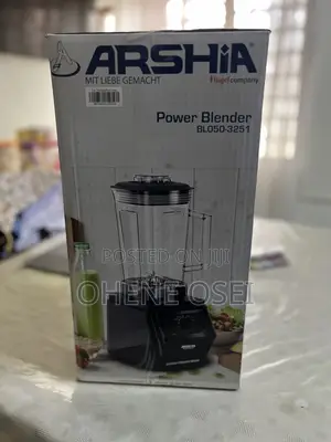 Arshia 2200w Heavy Duty Power Blender (2l) – Model Bl050-3251