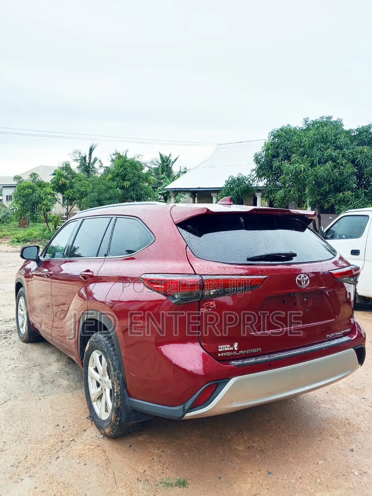 Toyota Highlander Platinum 2021 Burgundy
