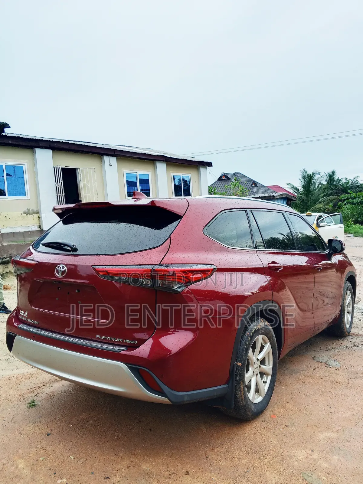 Toyota Highlander Platinum 2021 Burgundy
