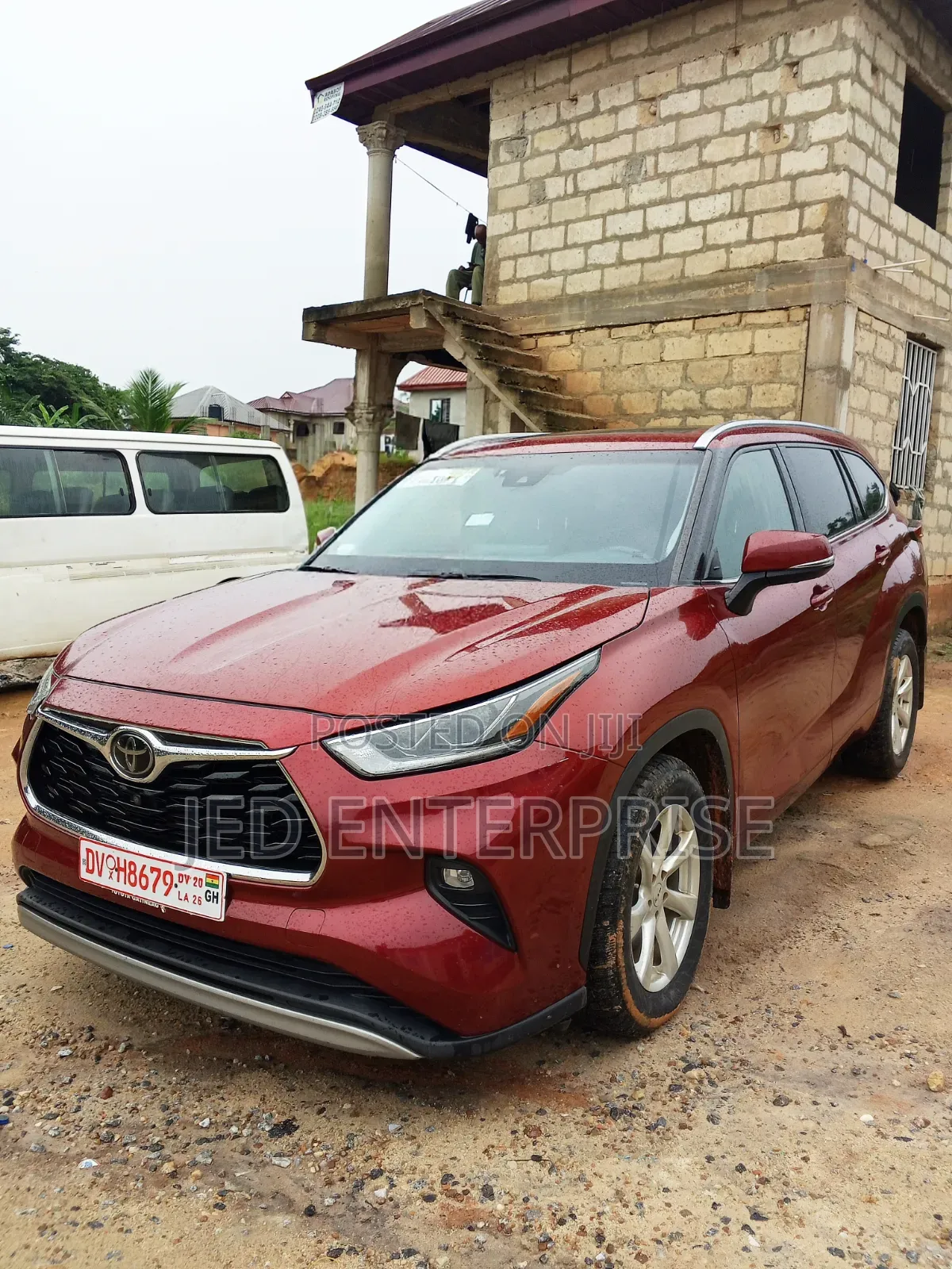 Toyota Highlander Platinum 2021 Burgundy