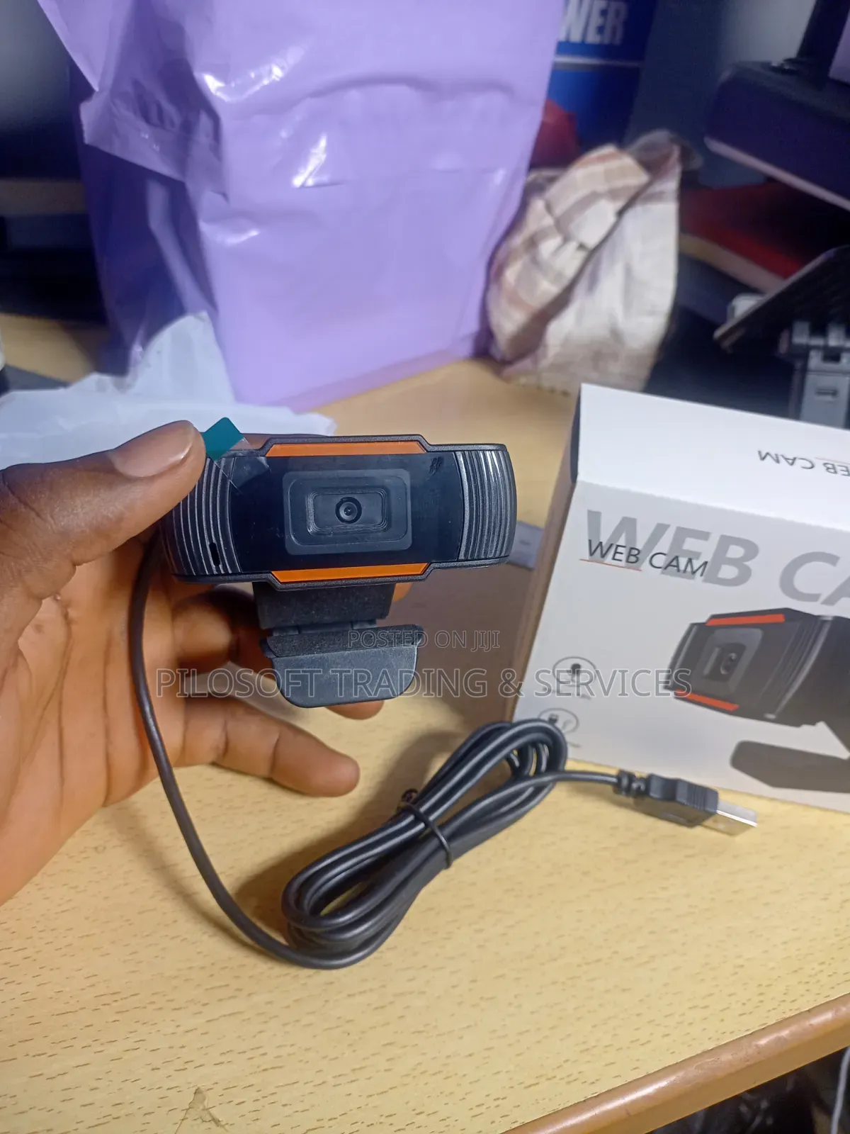 Zo5 Webcam 1080p for Desktop/Laptop With in-Built Microphone