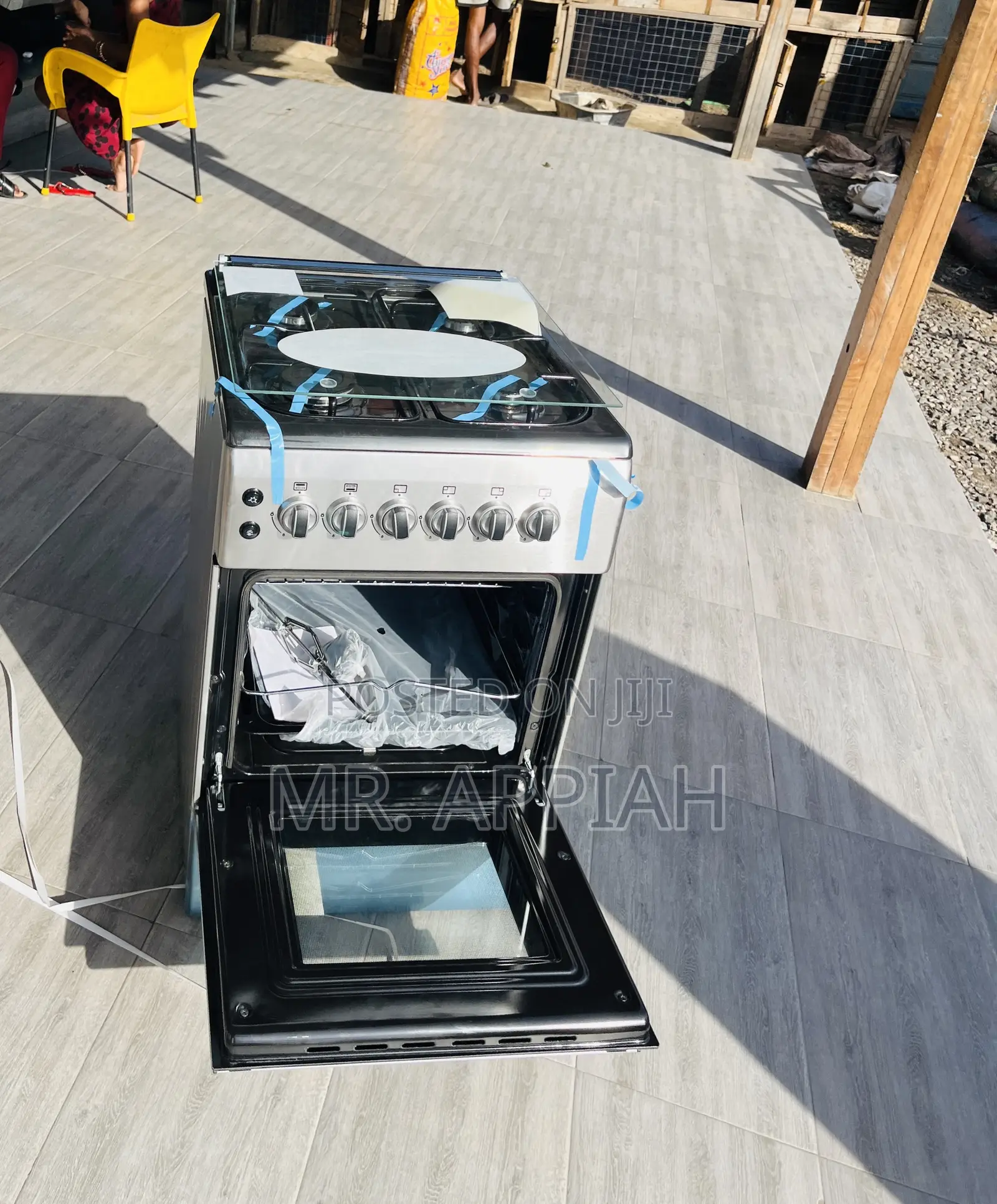 Classic Ferre 50x60cm 4 Gas Burner With Grill(New Line)Gray 