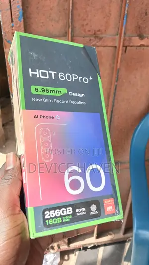 New Infinix Hot 60 Pro+ 256 GB Blue