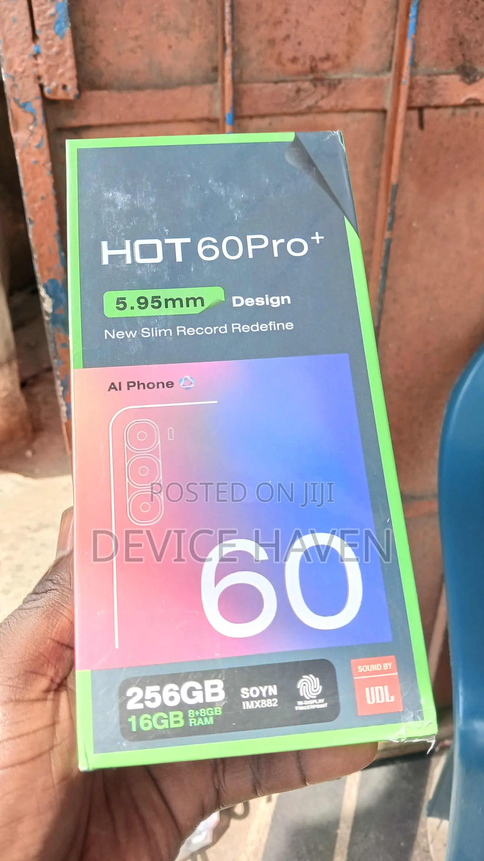 New Infinix Hot 60 Pro+ 256 GB Blue
