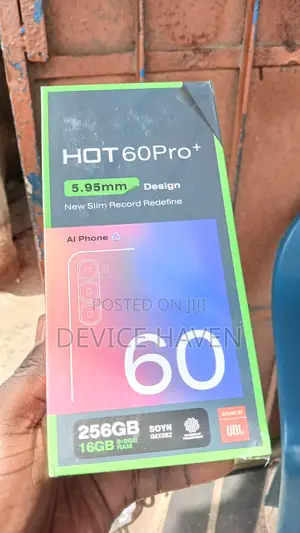 New Infinix Hot 60 Pro+ 256 GB Blue