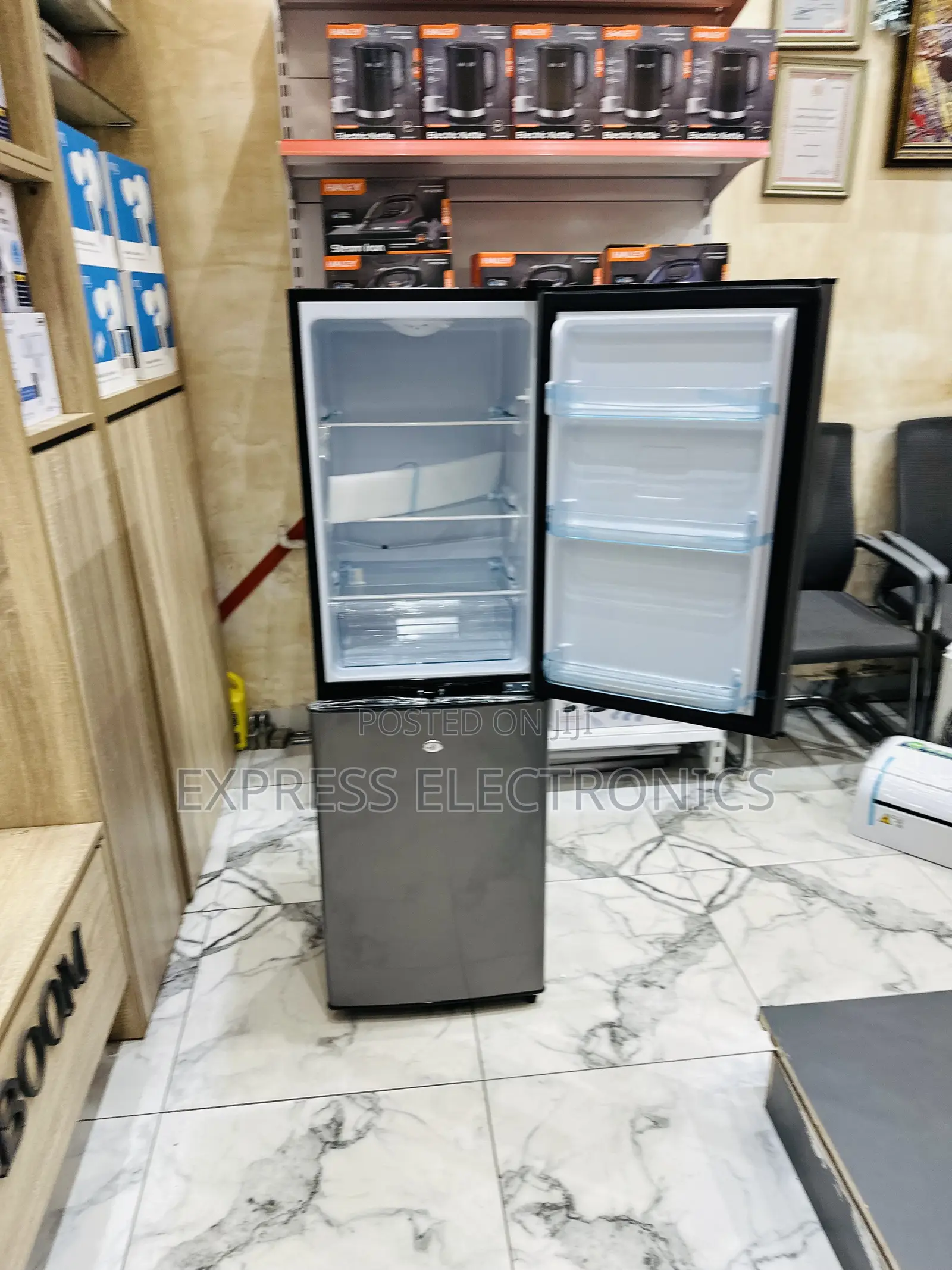 High Quality Sleek Grey Fridge Nasco Nasd2-20fl