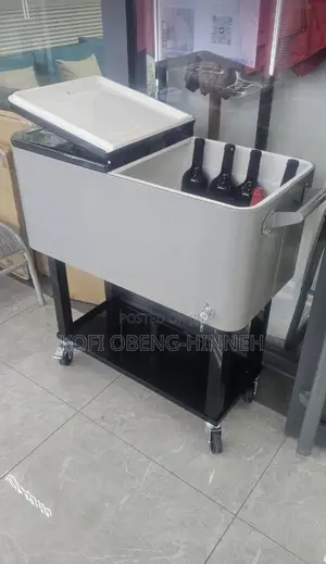 Rolling Ice Chest Cart