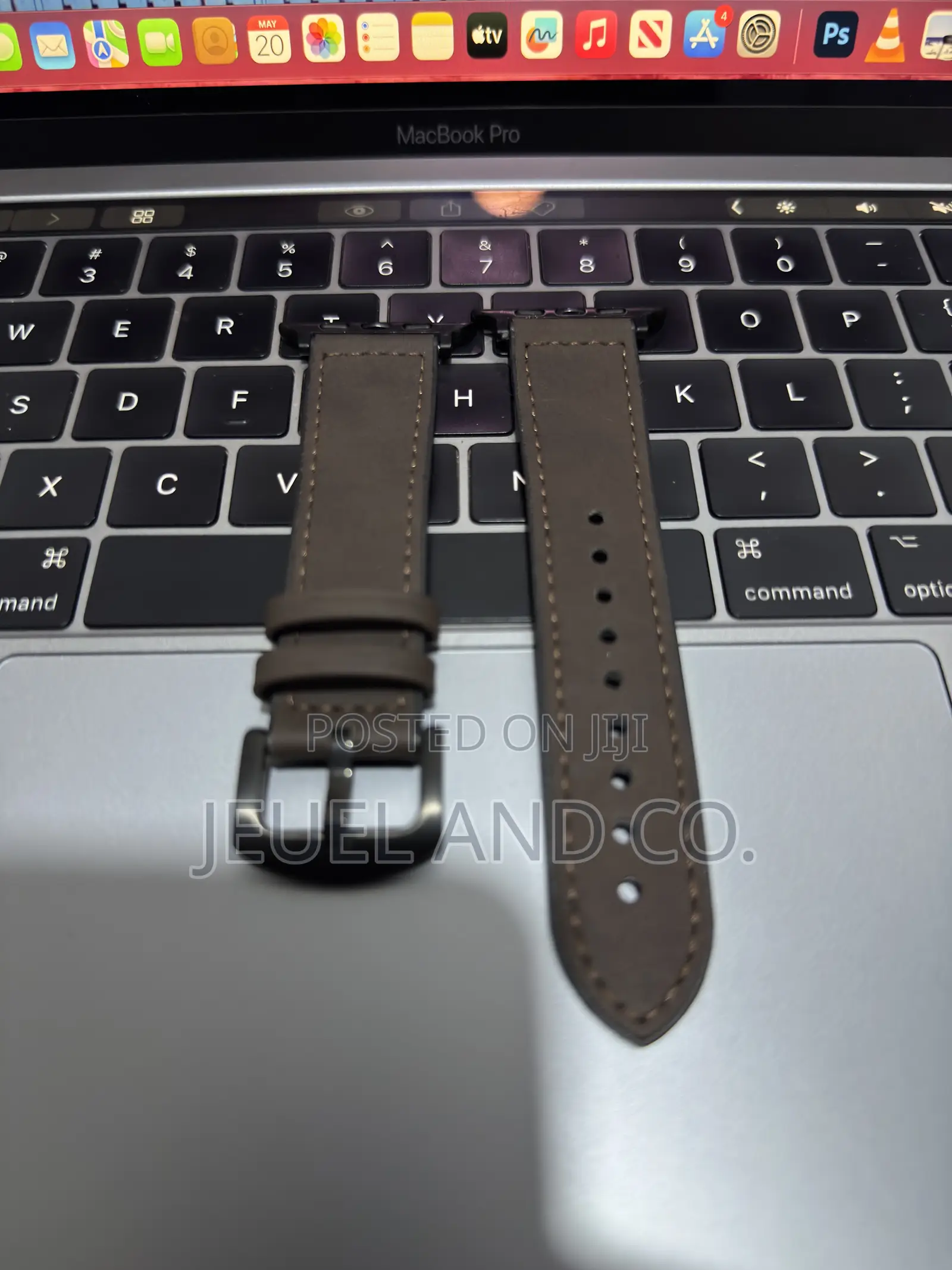 Vintage Synthetic Leather Watch Band/Strap Apple Watch 42/44/45/49mm