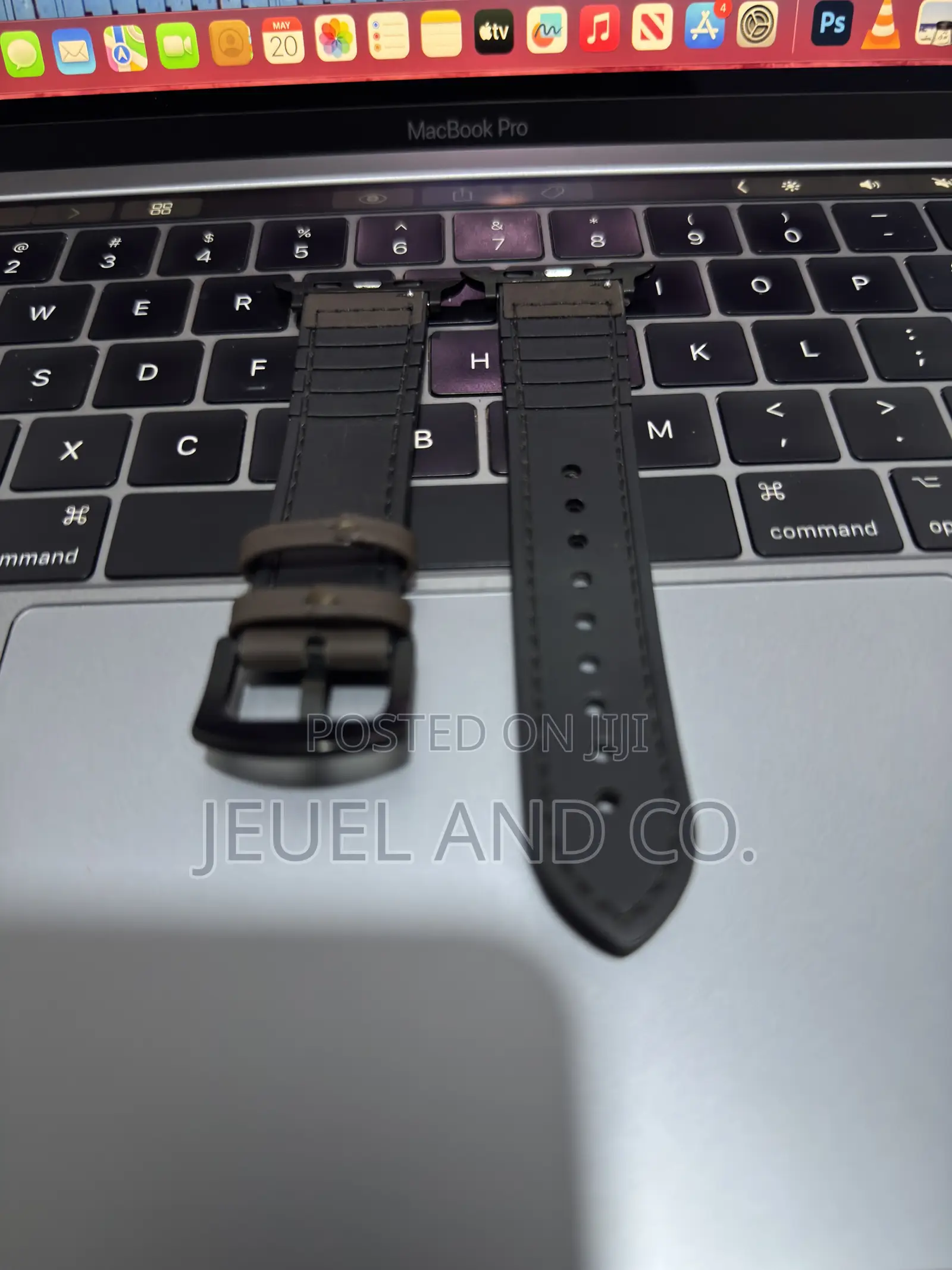 Vintage Synthetic Leather Watch Band/Strap Apple Watch 42/44/45/49mm