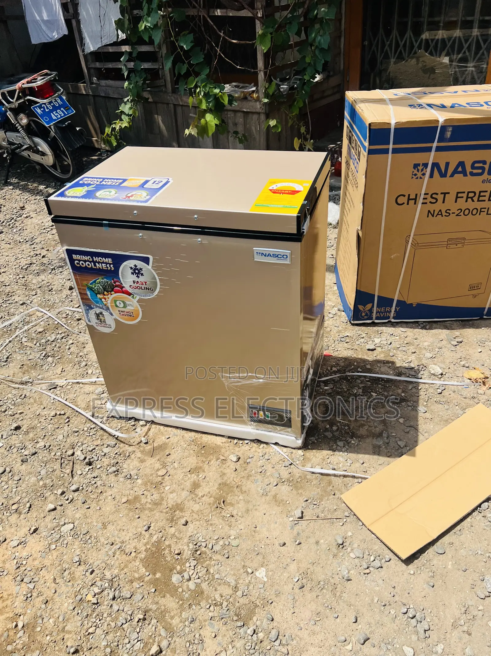 Very Cool Price Gold Freezer Nasco Nas-200fl Single Door