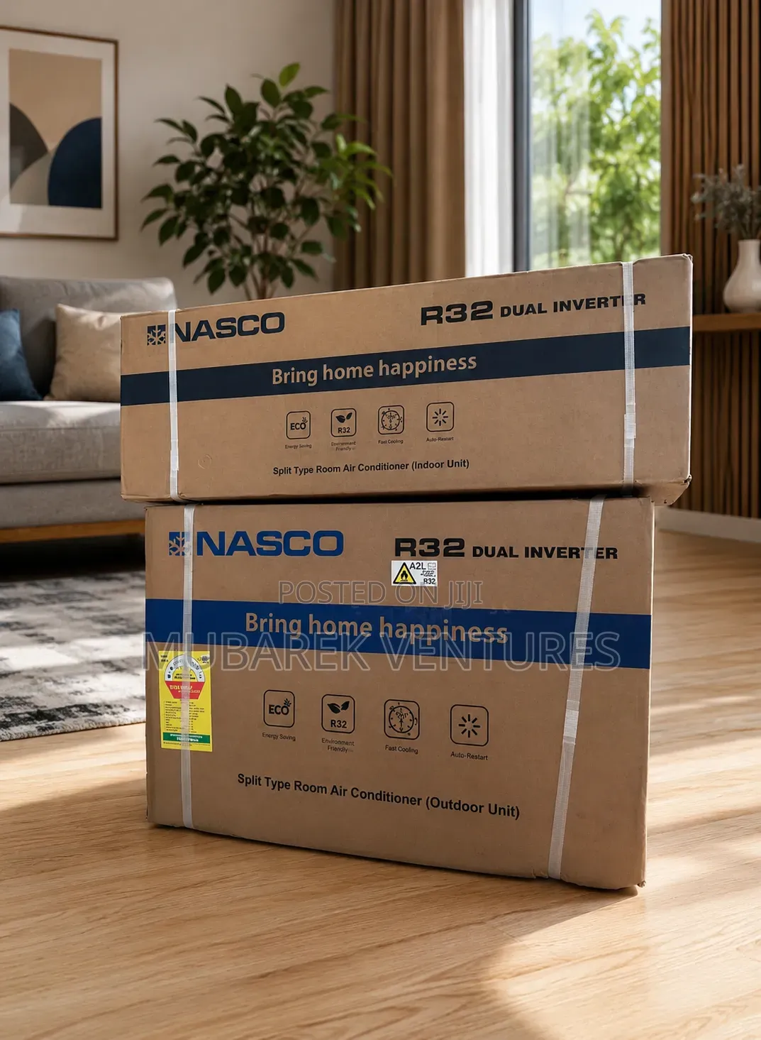 Nasco 2.0hp Split R32 Inverter Air Condition