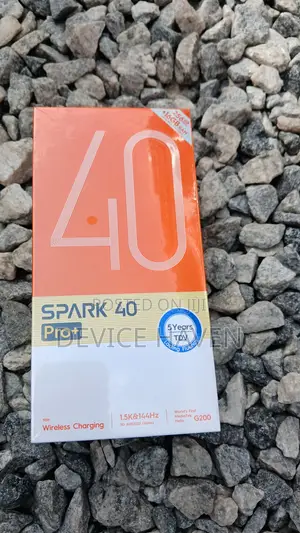 New Tecno Spark 40 Pro+ 256 GB Black