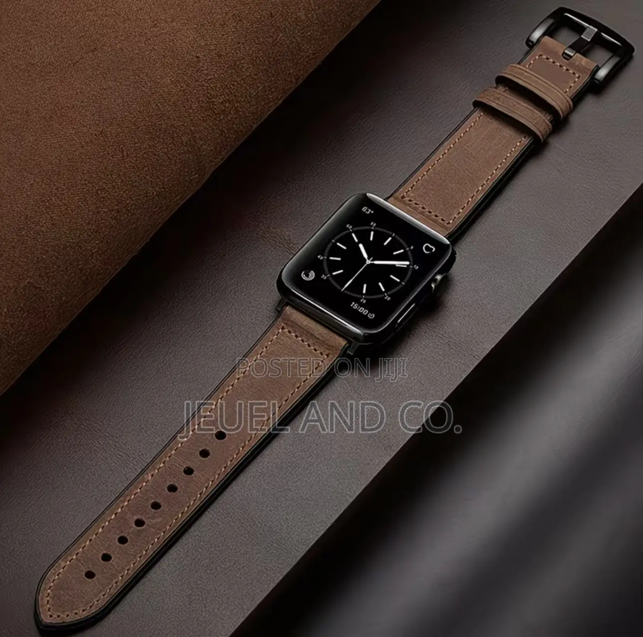 Vintage Synthetic Leather Watch Band/Strap Apple Watch 42/44/45/49mm