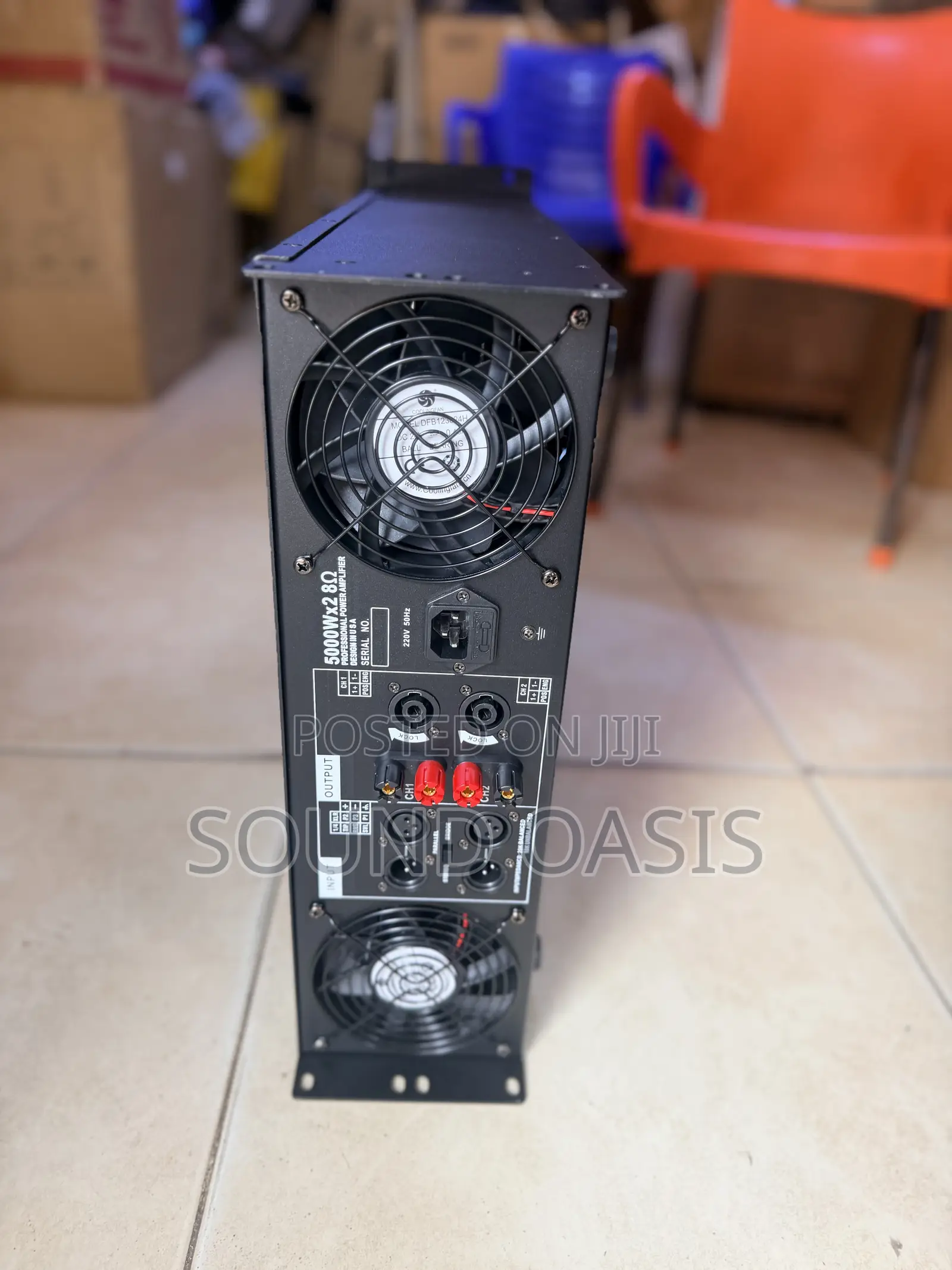 New All Black Electro-Voice (Ev) P-9300 Professional Power Amplifier