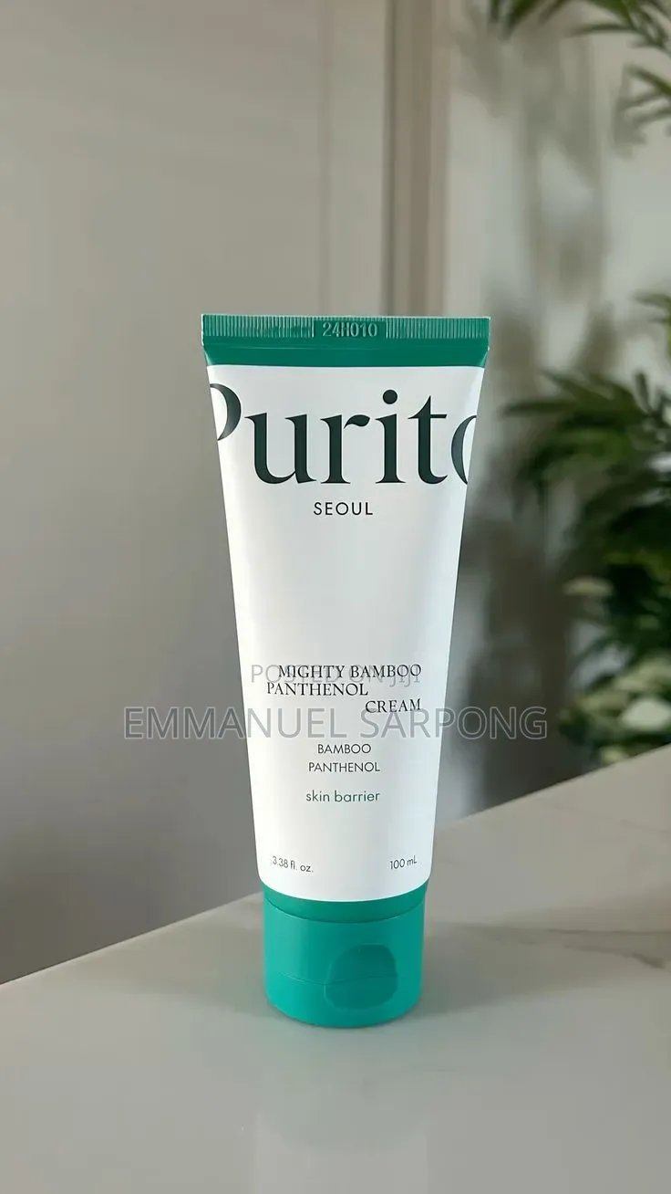 Purito Mighty Bamboo Panthenol Cream for Damage Skin, Dry Skin