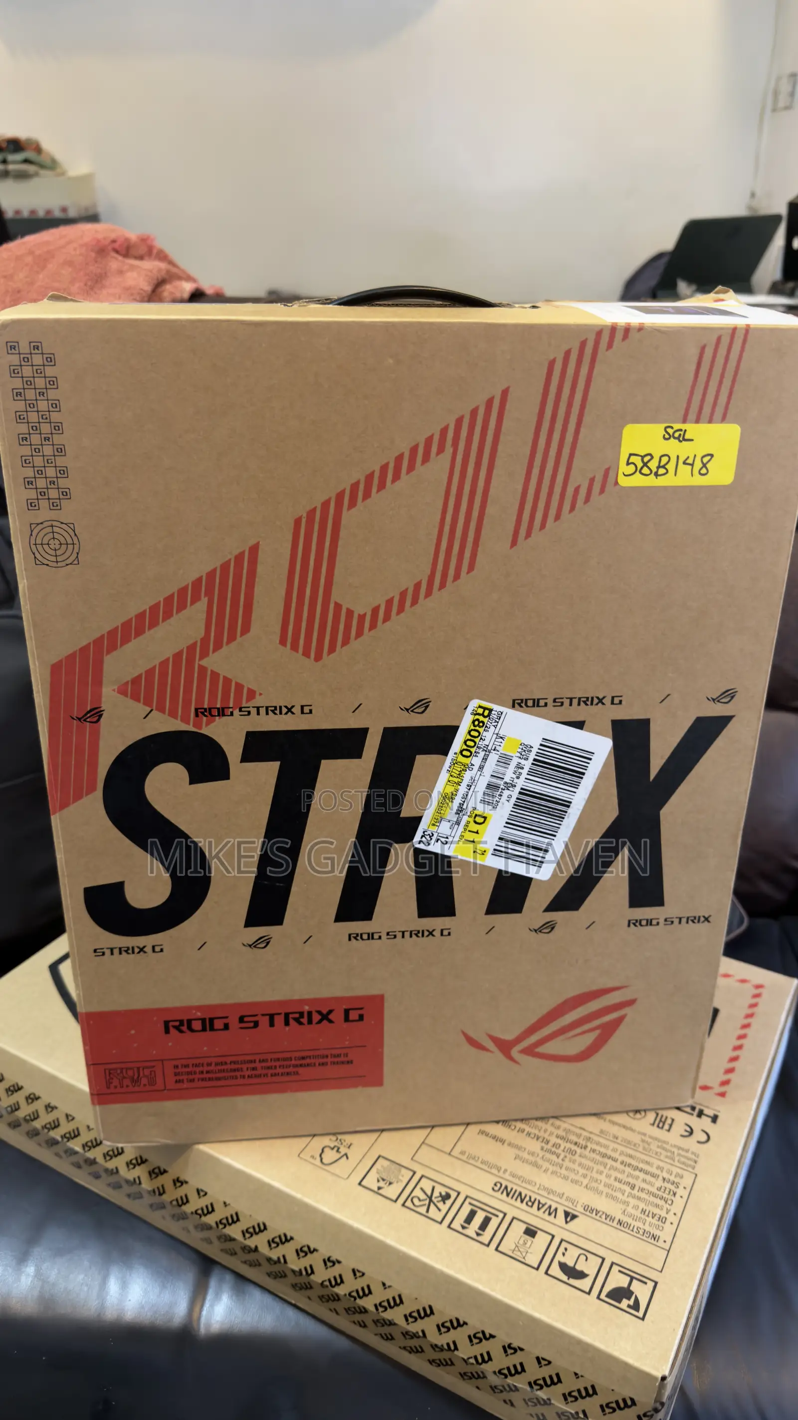 New Laptop Asus ROG Strix G16 G614 16GB AMD Ryzen 9 SSD 1T