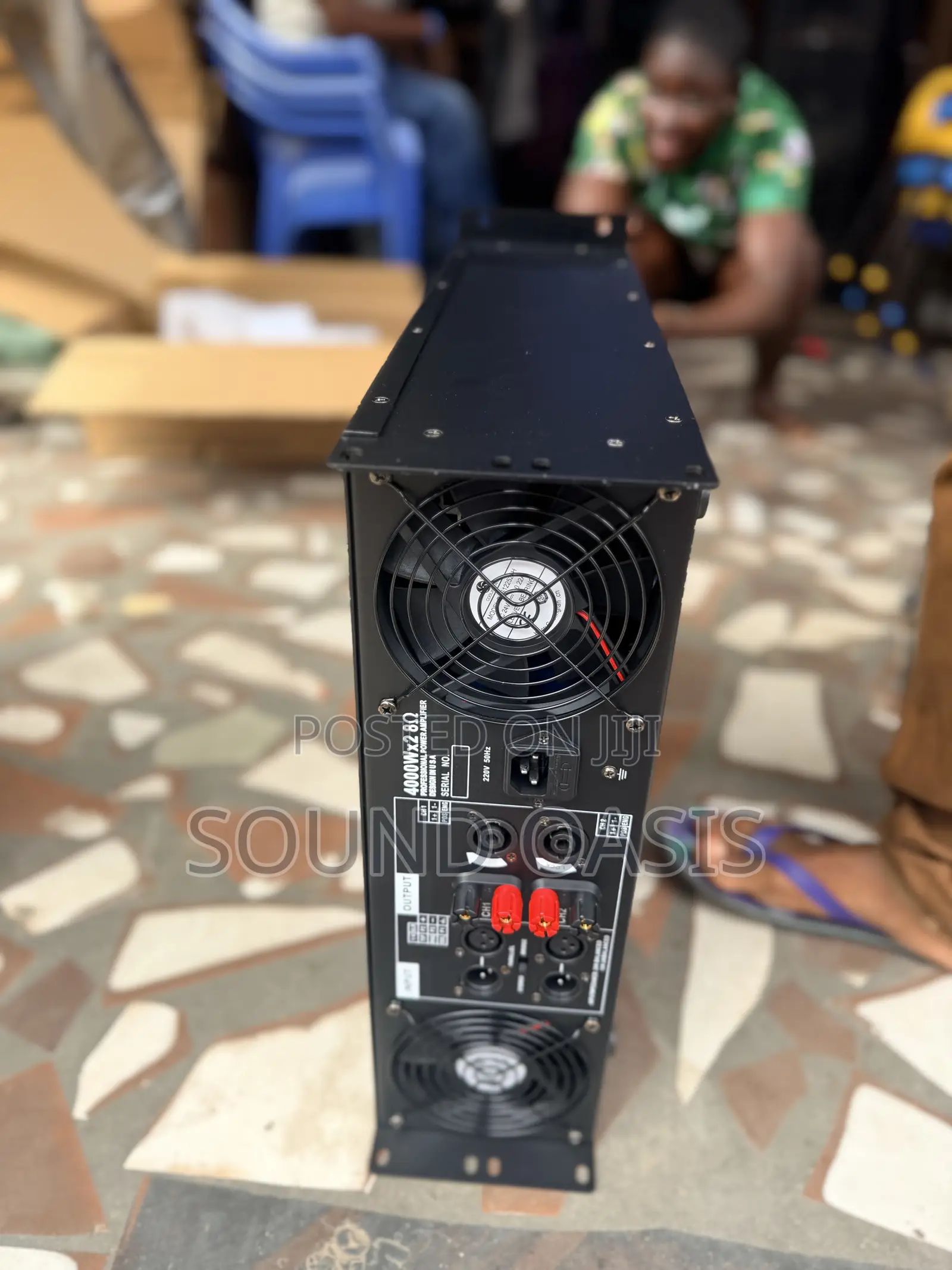 New Black Electro-Voice (Ev) P-7300 Professional Power Amplifier
