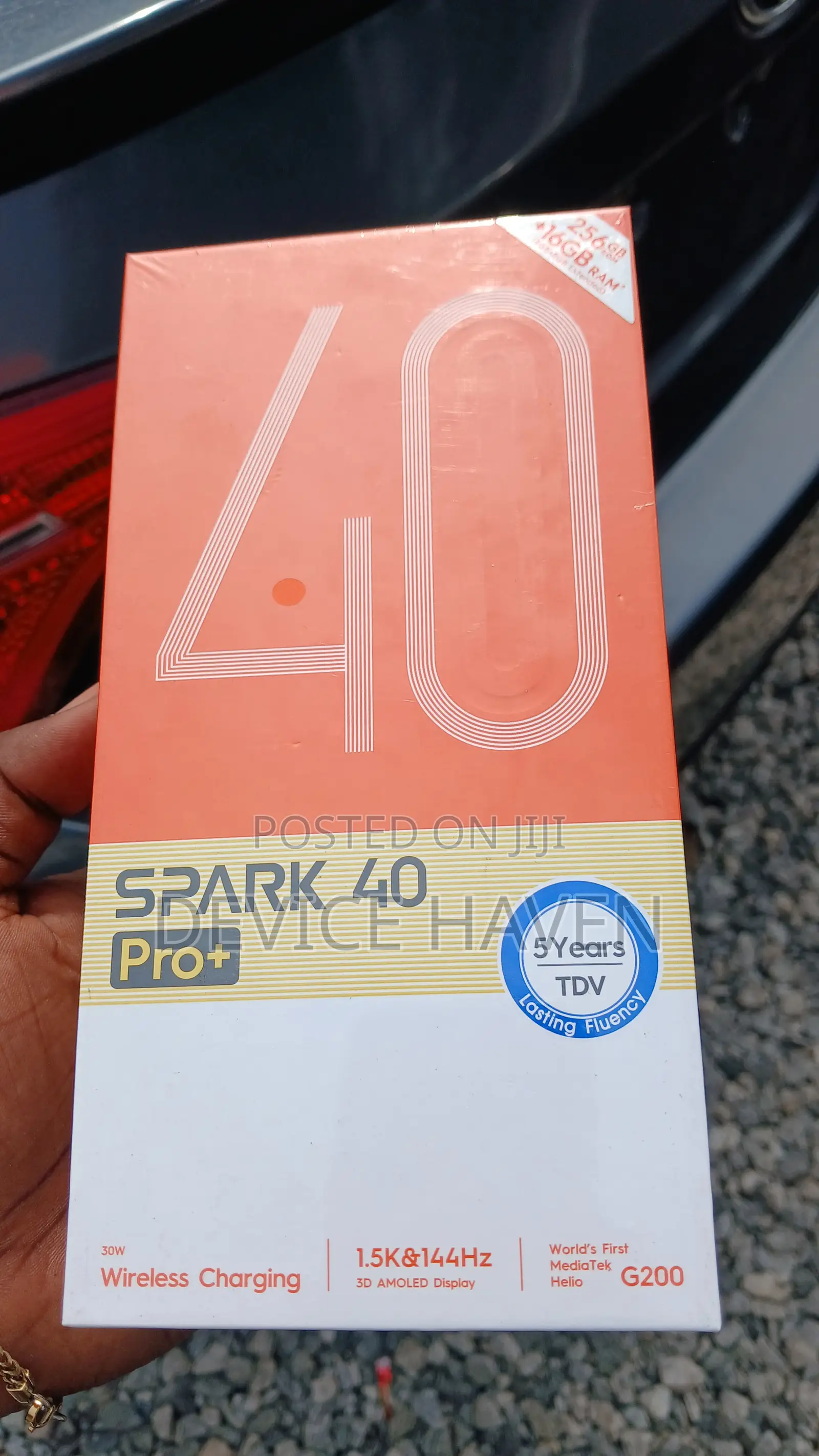 New Tecno Spark 40 Pro+ 256 GB Blue