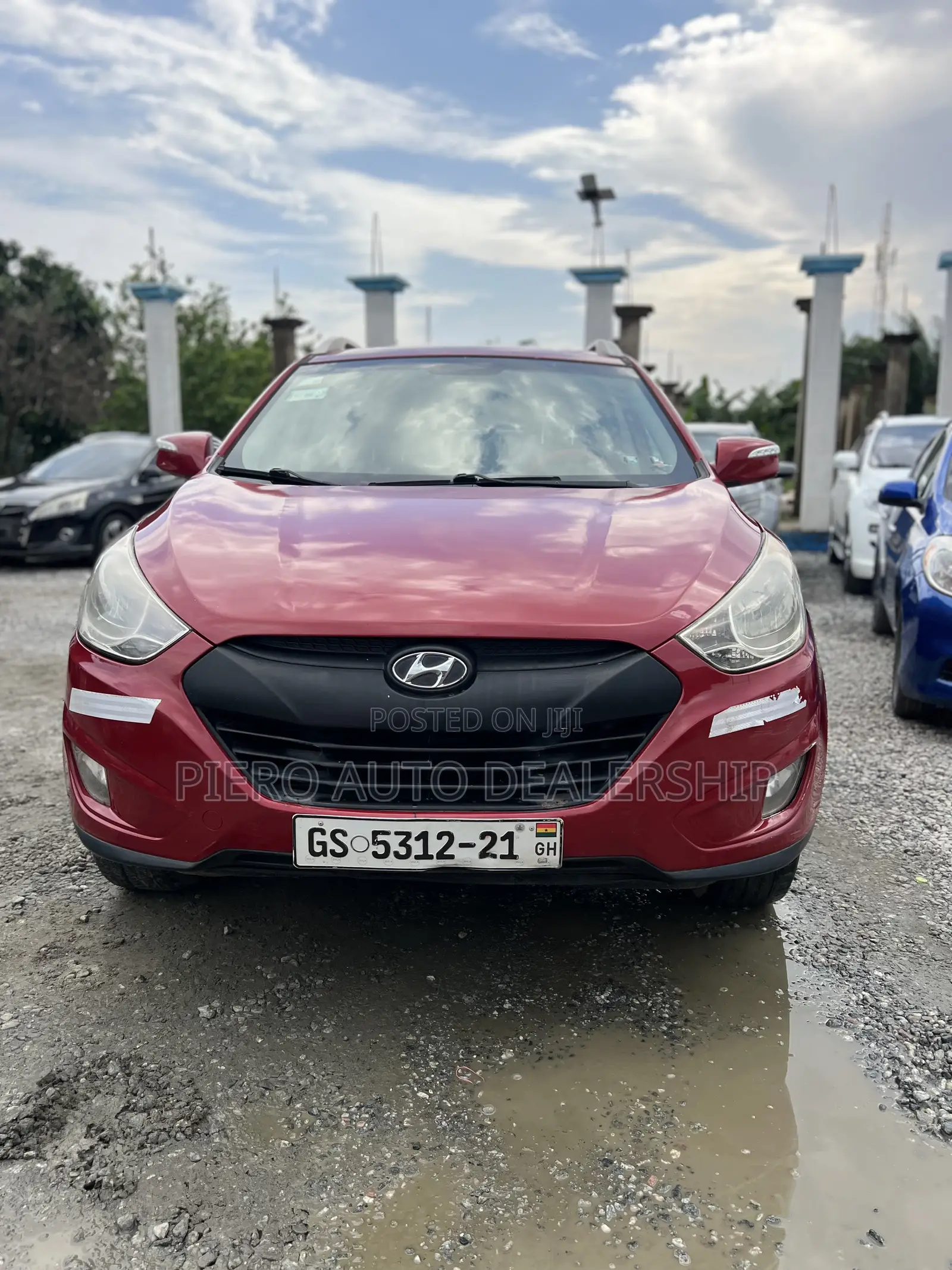 Hyundai Tucson 2012 Red