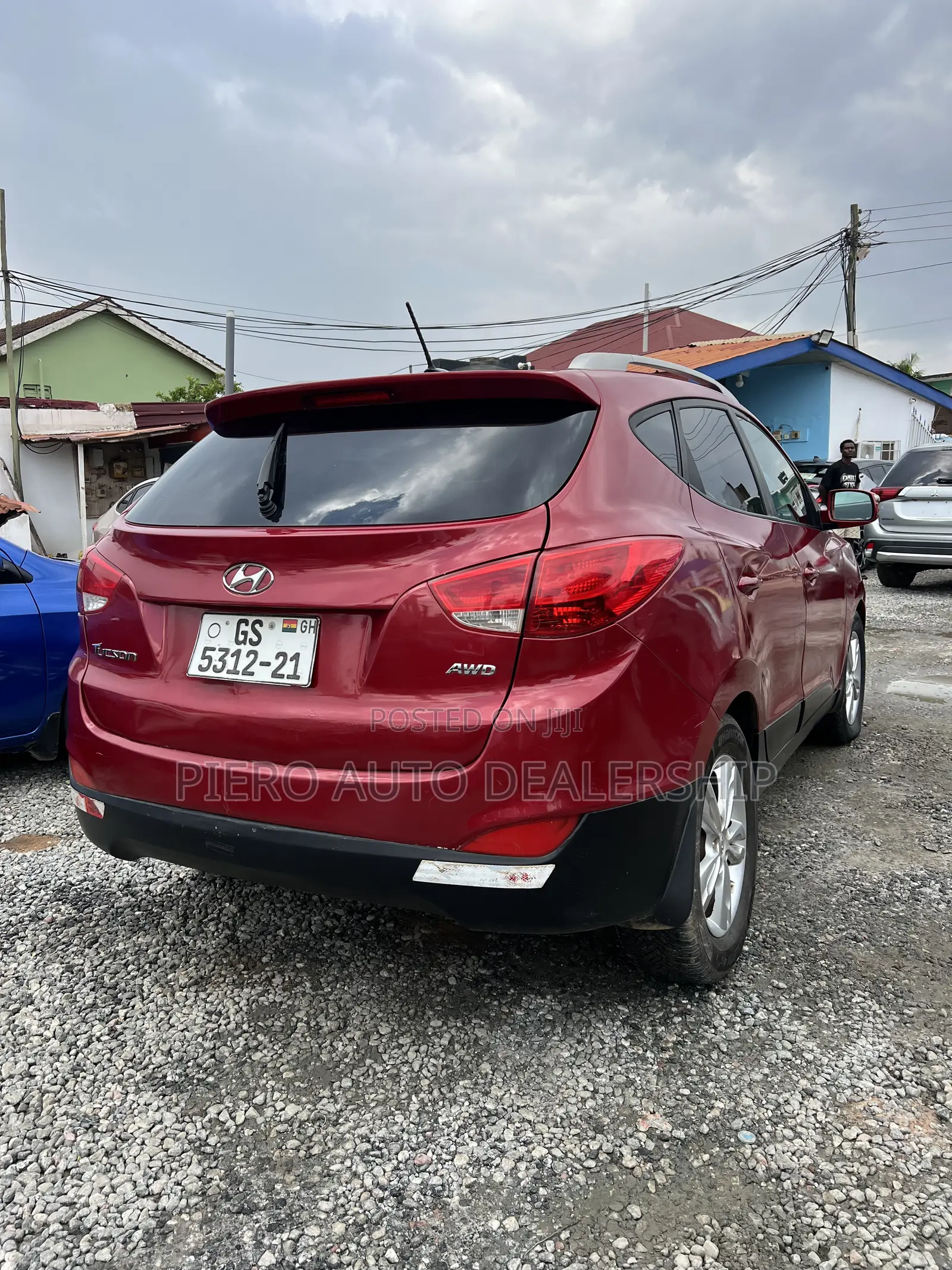 Hyundai Tucson 2012 Red