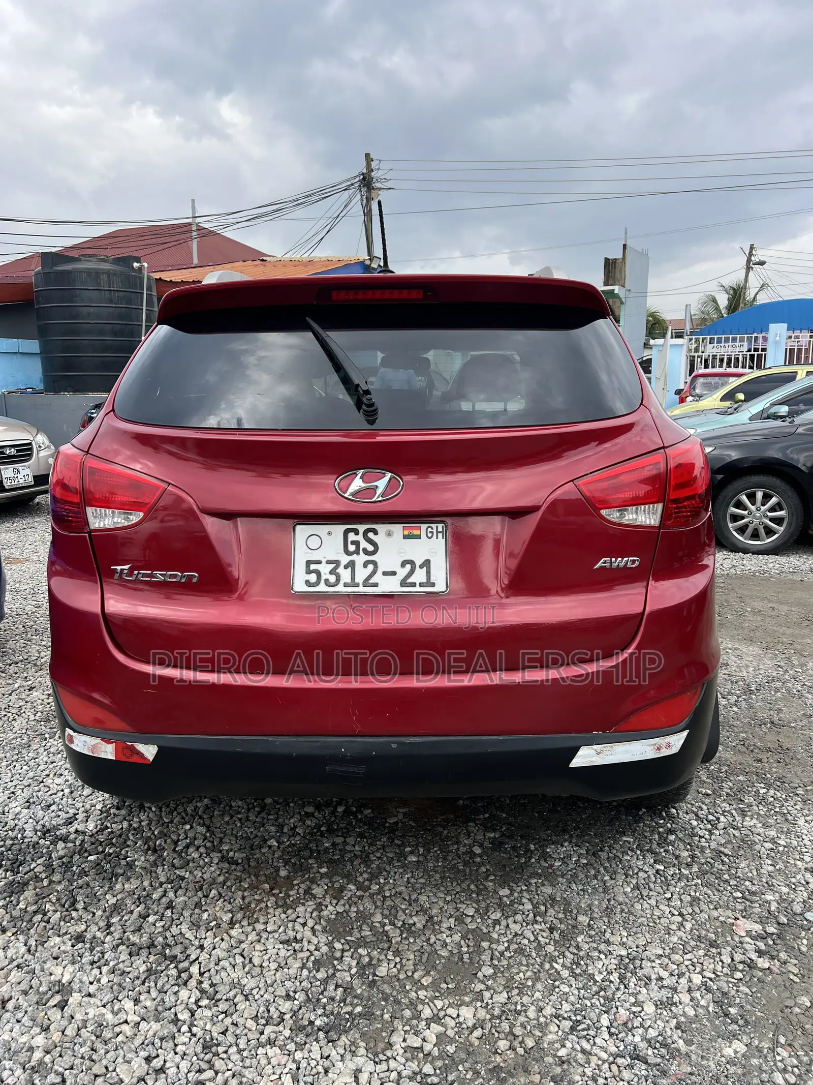 Hyundai Tucson 2012 Red