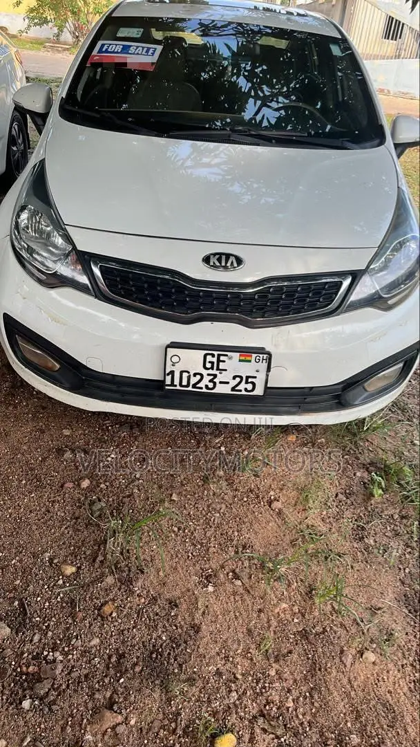 Kia Rio EX 4dr Sedan (1.6L 4cyl 6A) 2014 White