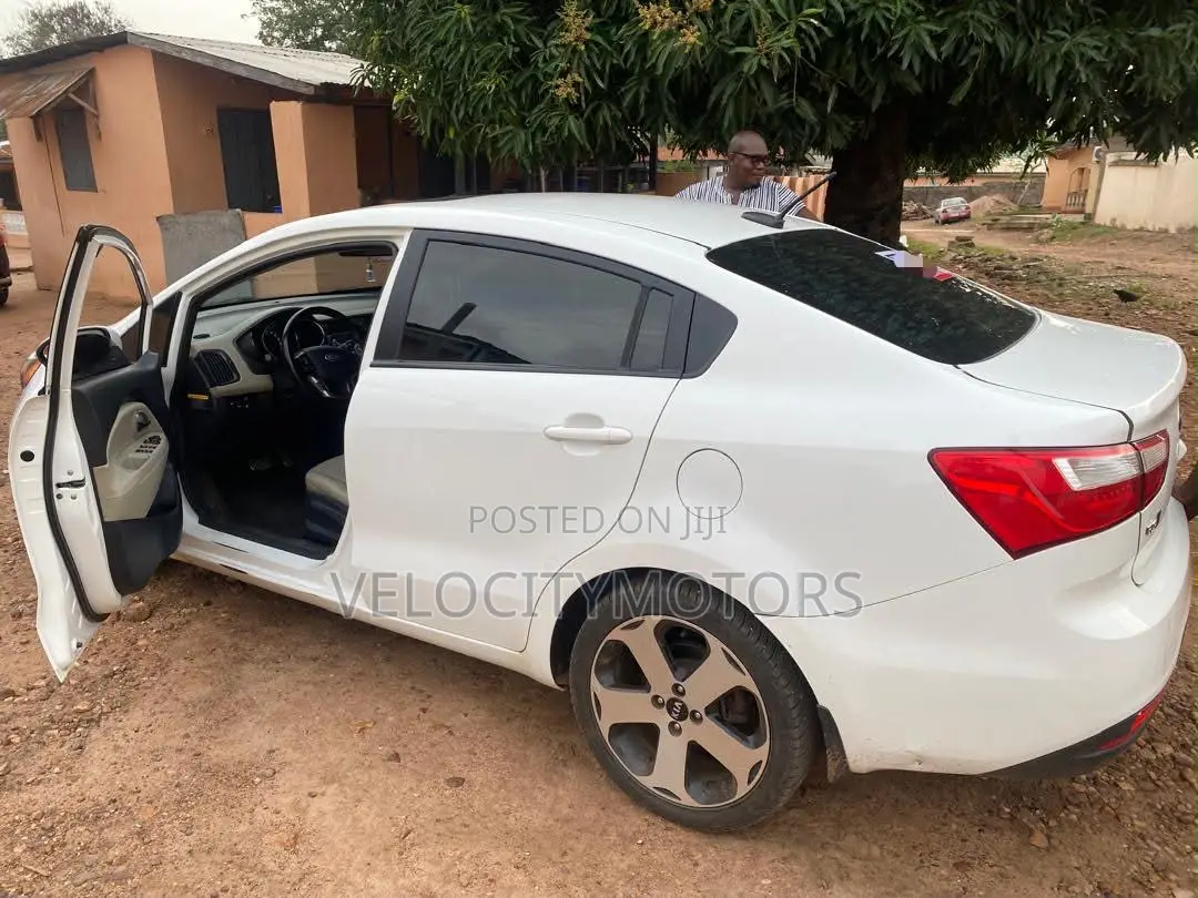 Kia Rio EX 4dr Sedan (1.6L 4cyl 6A) 2014 White