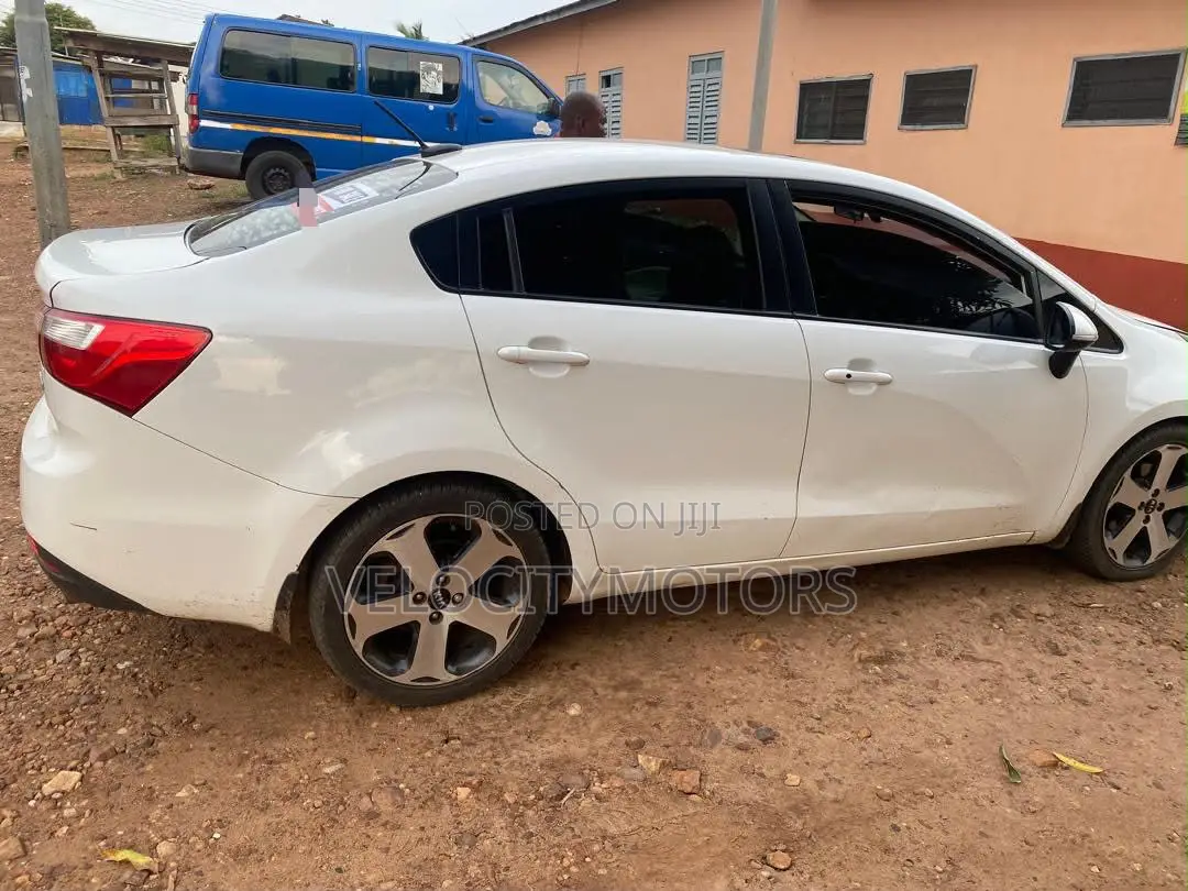Kia Rio EX 4dr Sedan (1.6L 4cyl 6A) 2014 White