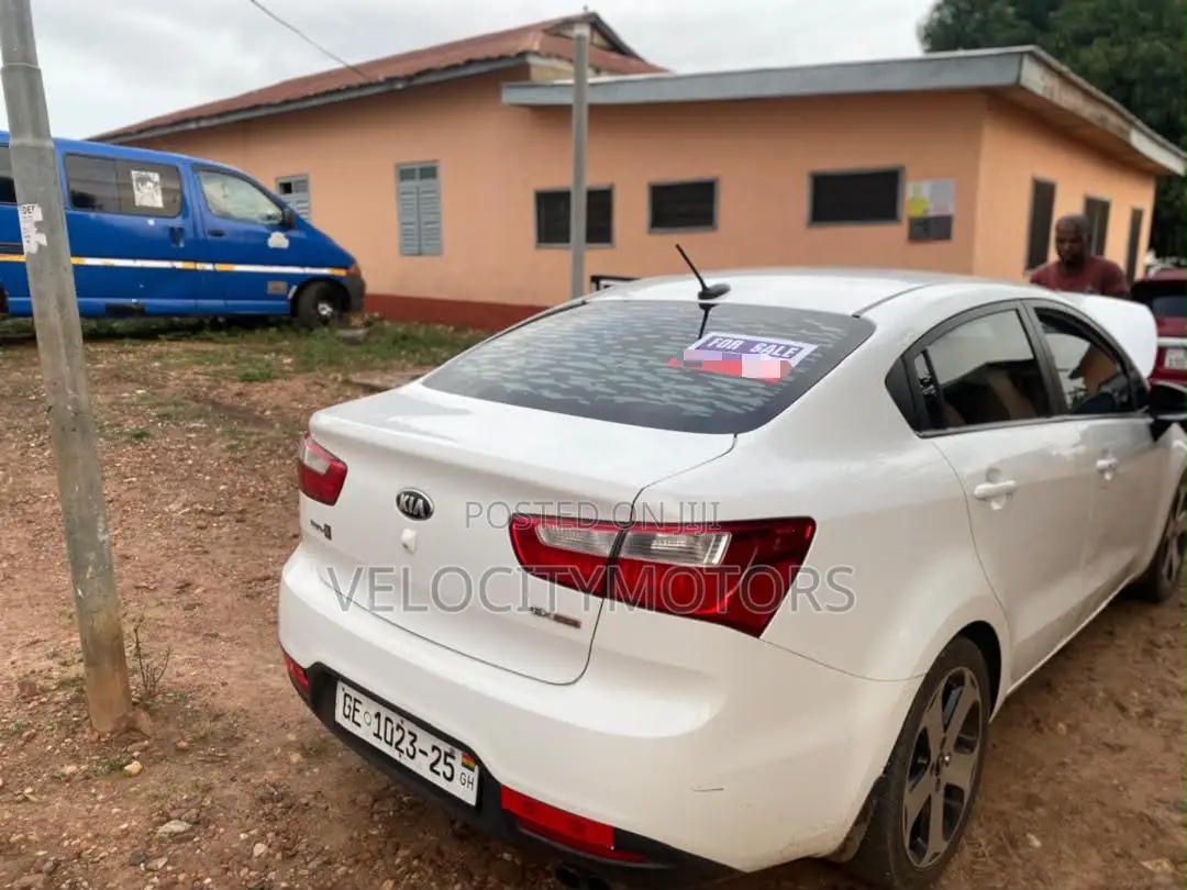 Kia Rio EX 4dr Sedan (1.6L 4cyl 6A) 2014 White