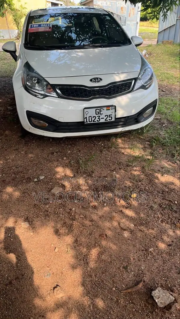 Kia Rio EX 4dr Sedan (1.6L 4cyl 6A) 2014 White