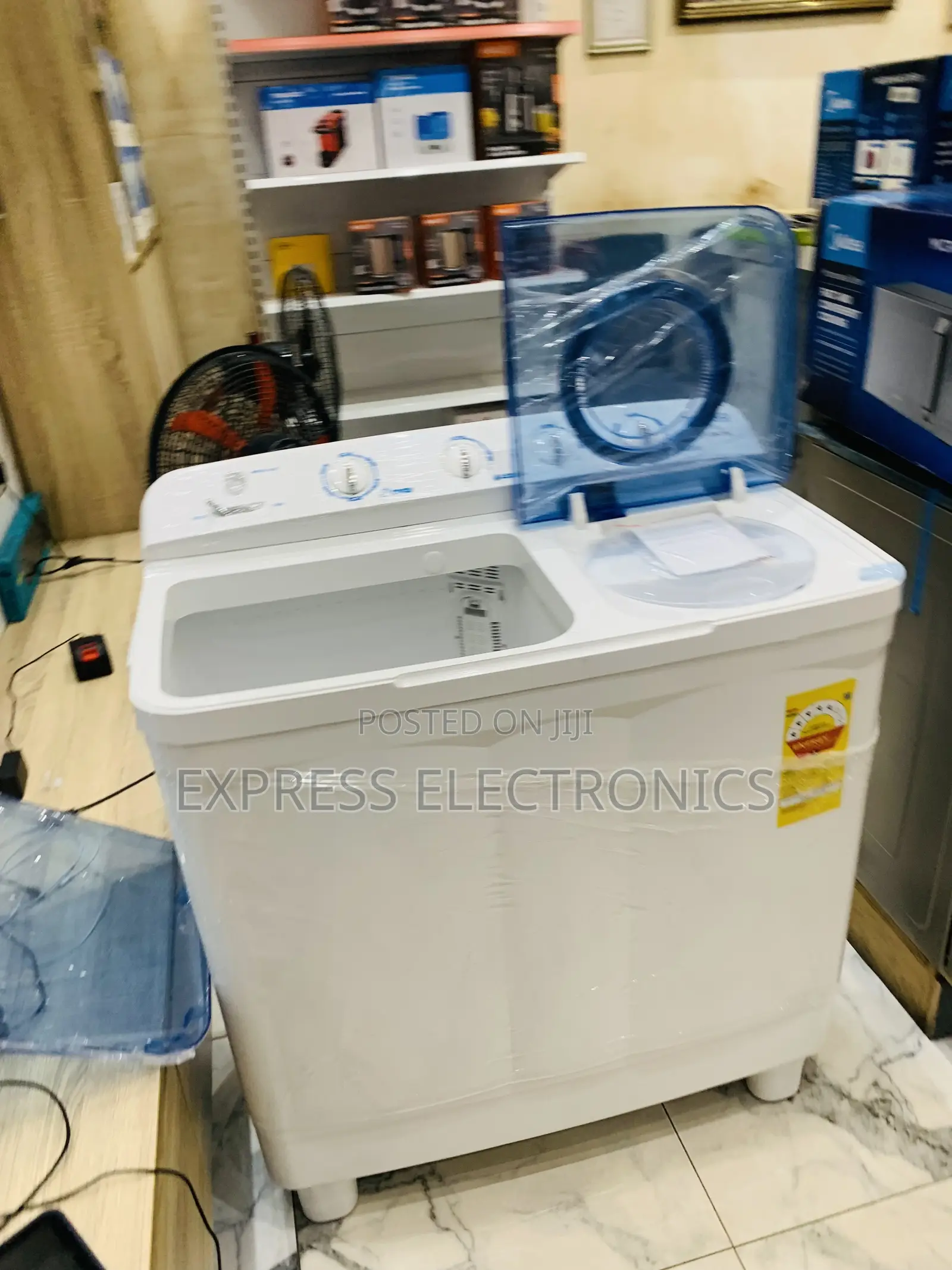 Available Now at Store Nasco 15kg Topload Twintub Semi Automatic
