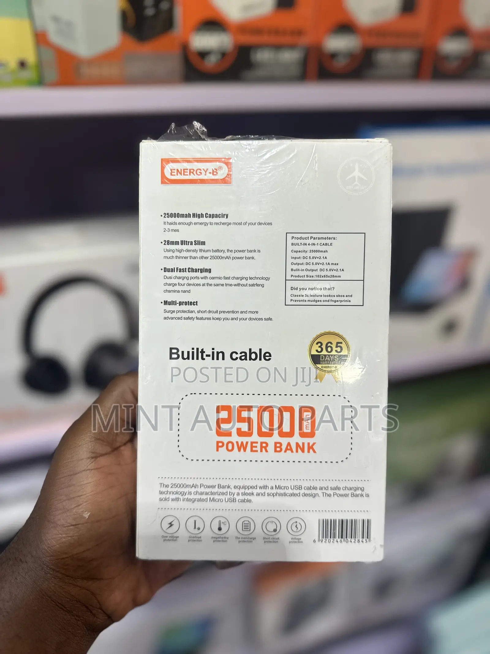 Energy-B 25,000 Mah Power Bank