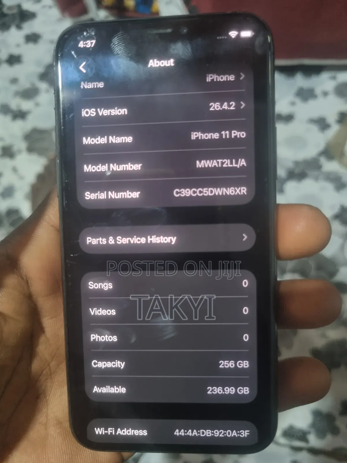 Apple iPhone 11 Pro 256 GB Black