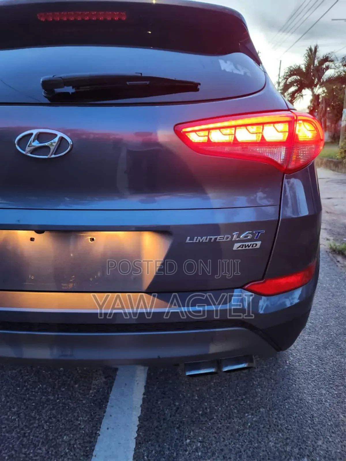 Hyundai Tucson Limited AWD 2016 Gray