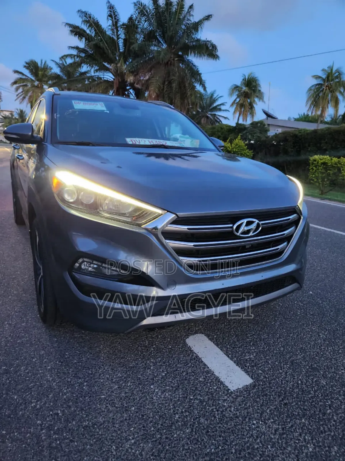 Hyundai Tucson Limited AWD 2016 Gray