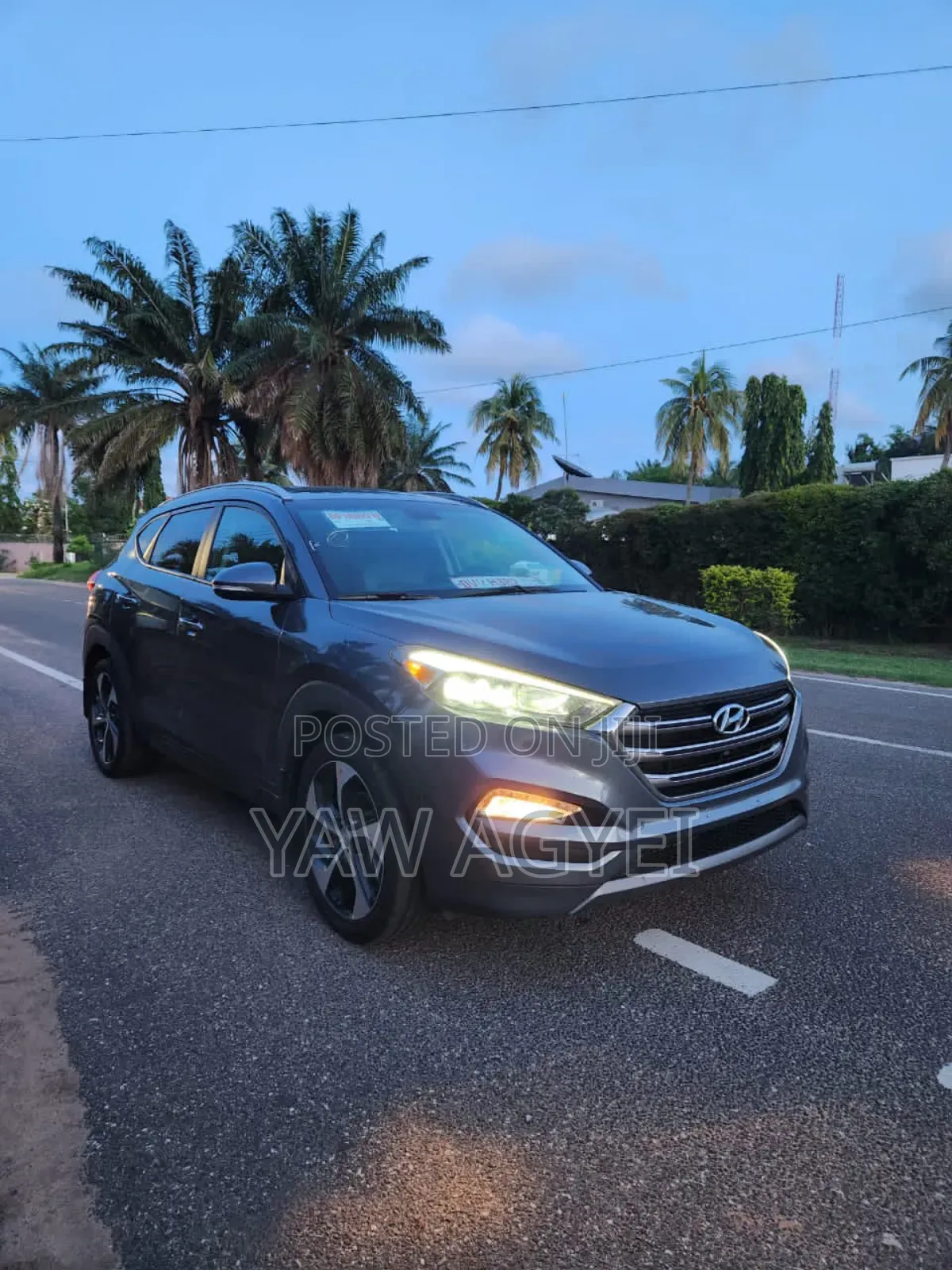 Hyundai Tucson Limited AWD 2016 Gray