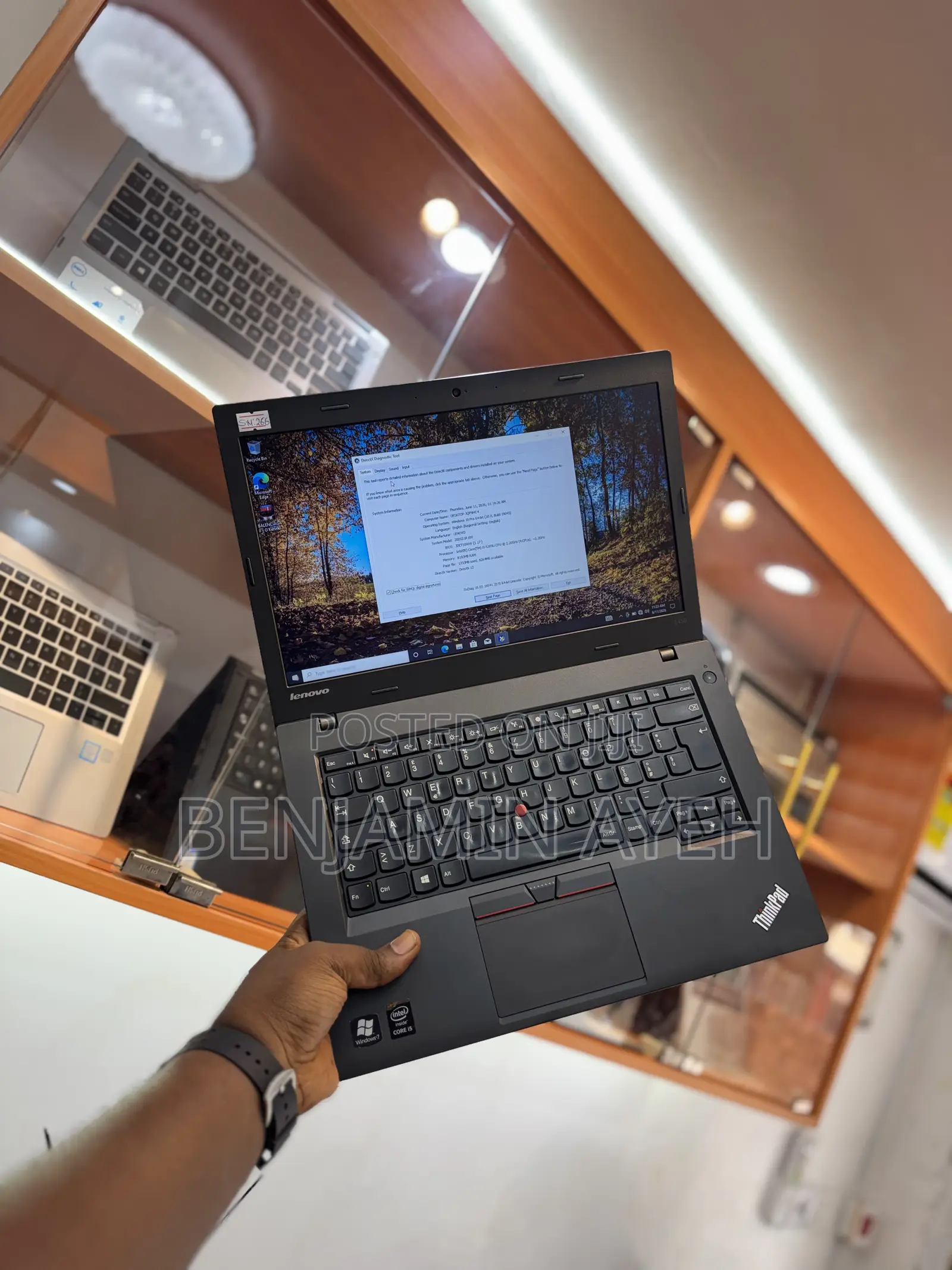 Laptop Lenovo ThinkPad L450 8GB Intel Core i5 HDD 500GB