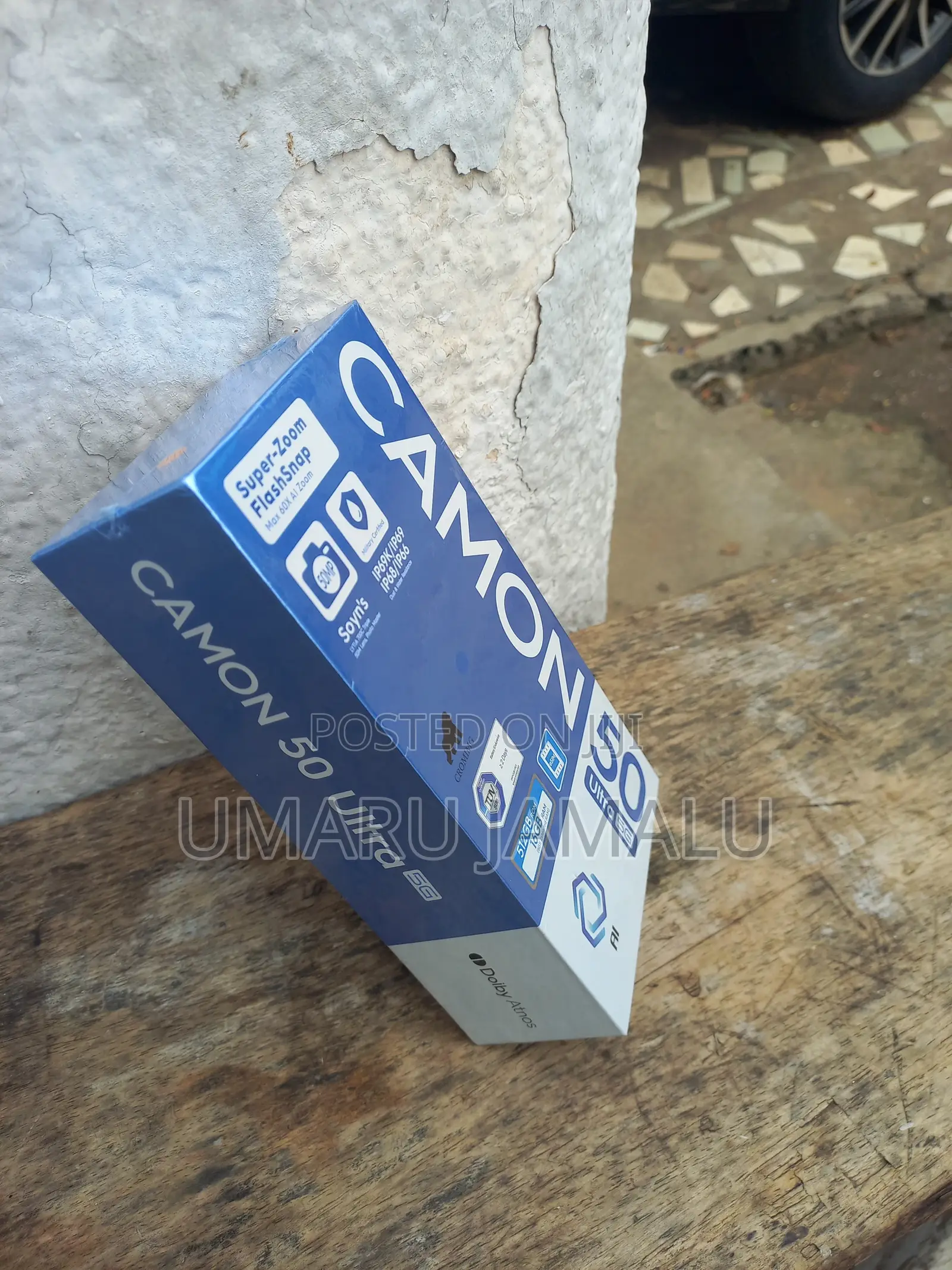New Tecno Camon 50 Ultra 512 GB Black