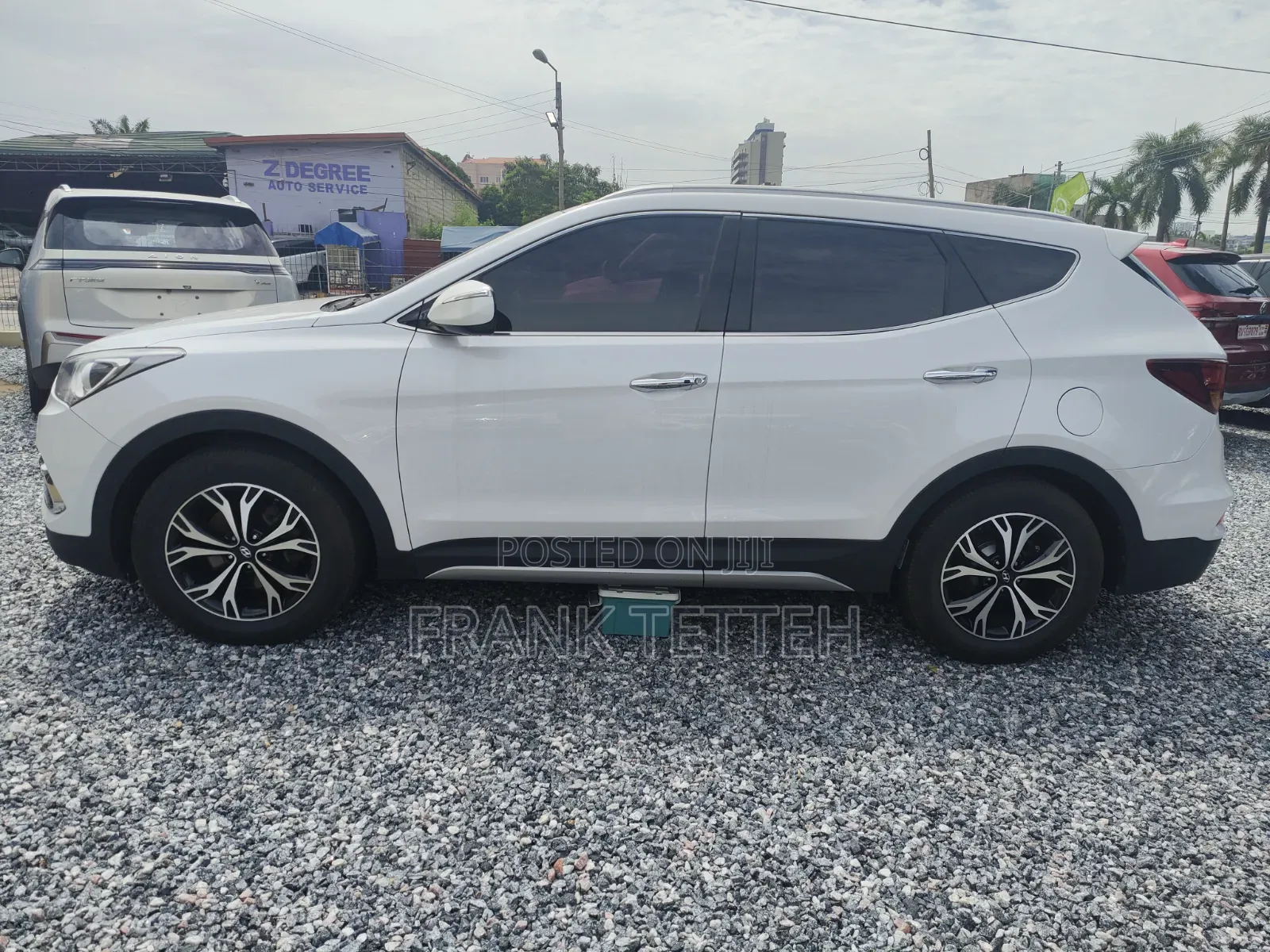 Hyundai Santa Fe 2017 White