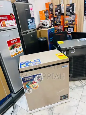 Fresh in Box Nasco Nas-200fl Single Door Chest Freezer(145l)Gold