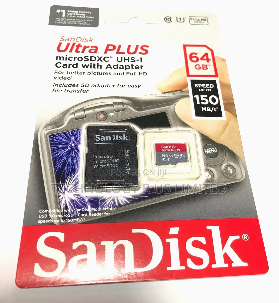 Memory Card Micro Sd Card 64gb With Adapter
