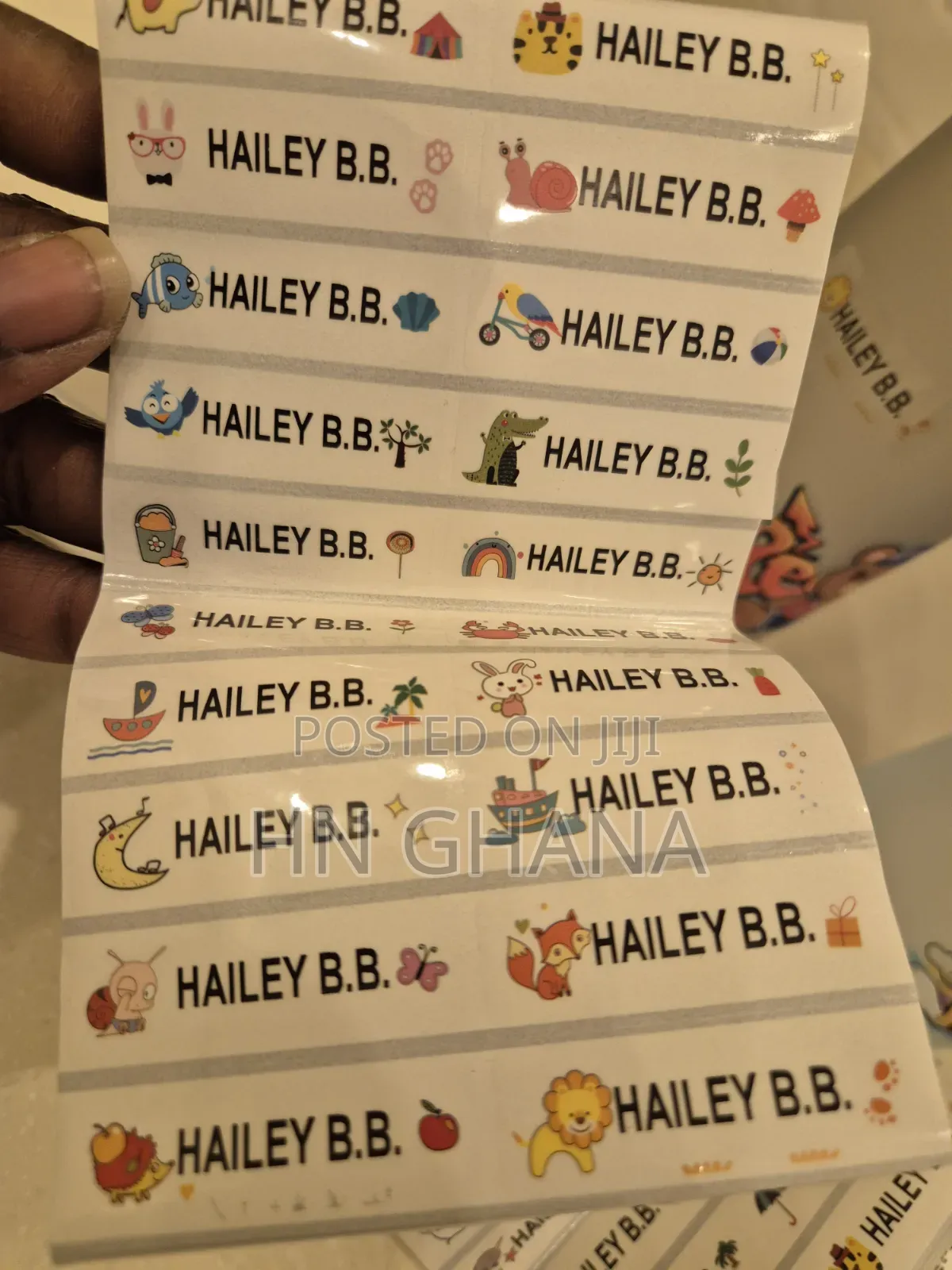 Kids Adhesive Sticker/ Labels
