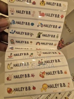 Kids Adhesive Sticker/ Labels