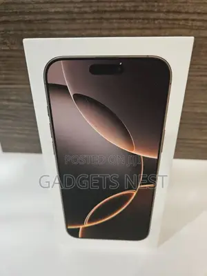 New Apple iPhone 16 Pro Max 1 TB Gold
