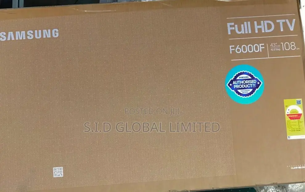 New Samsung 43" Full Hd Smart Satellite Tv