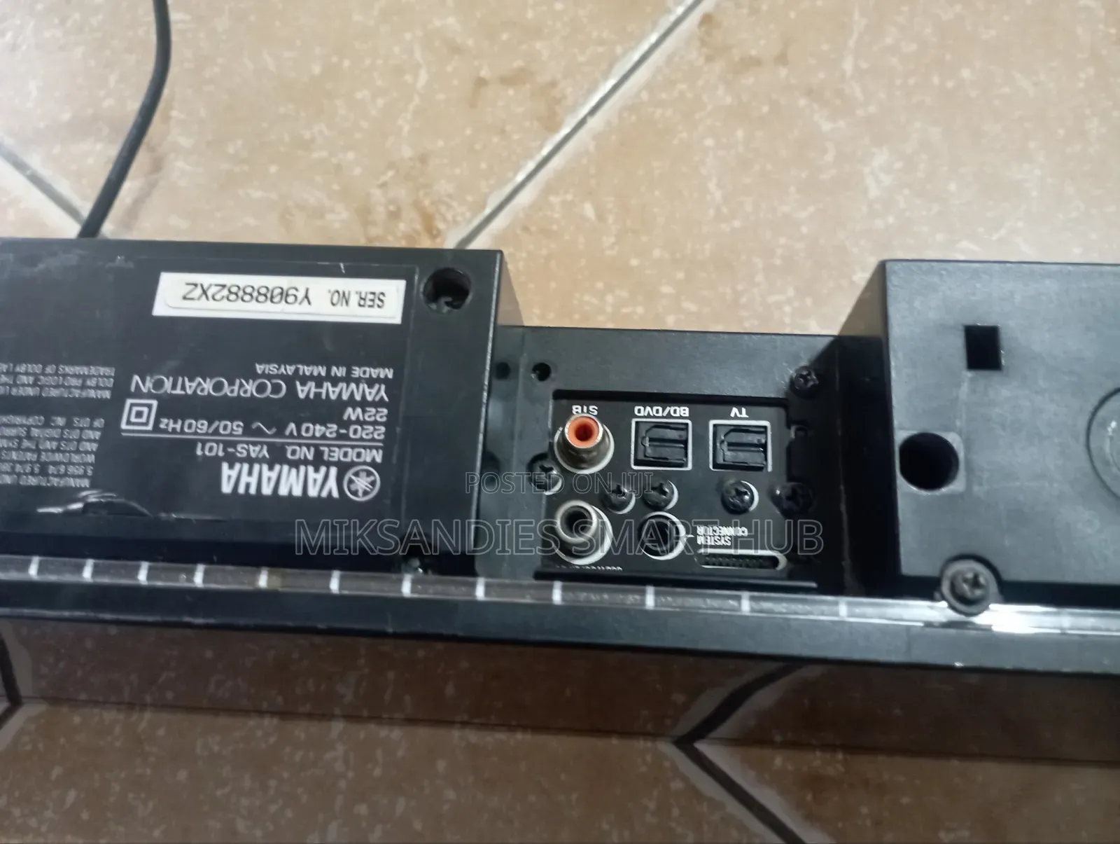 Yamaha Yas 101 Tv Soundbar
