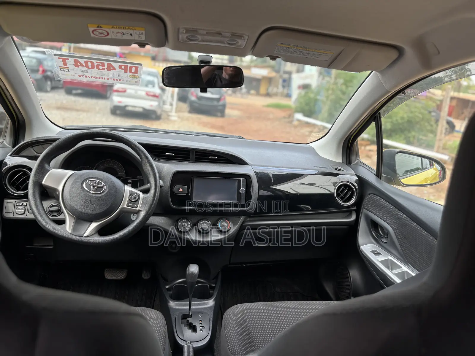 Toyota Vitz 1.3 AWD 3dr 2014 Yellow