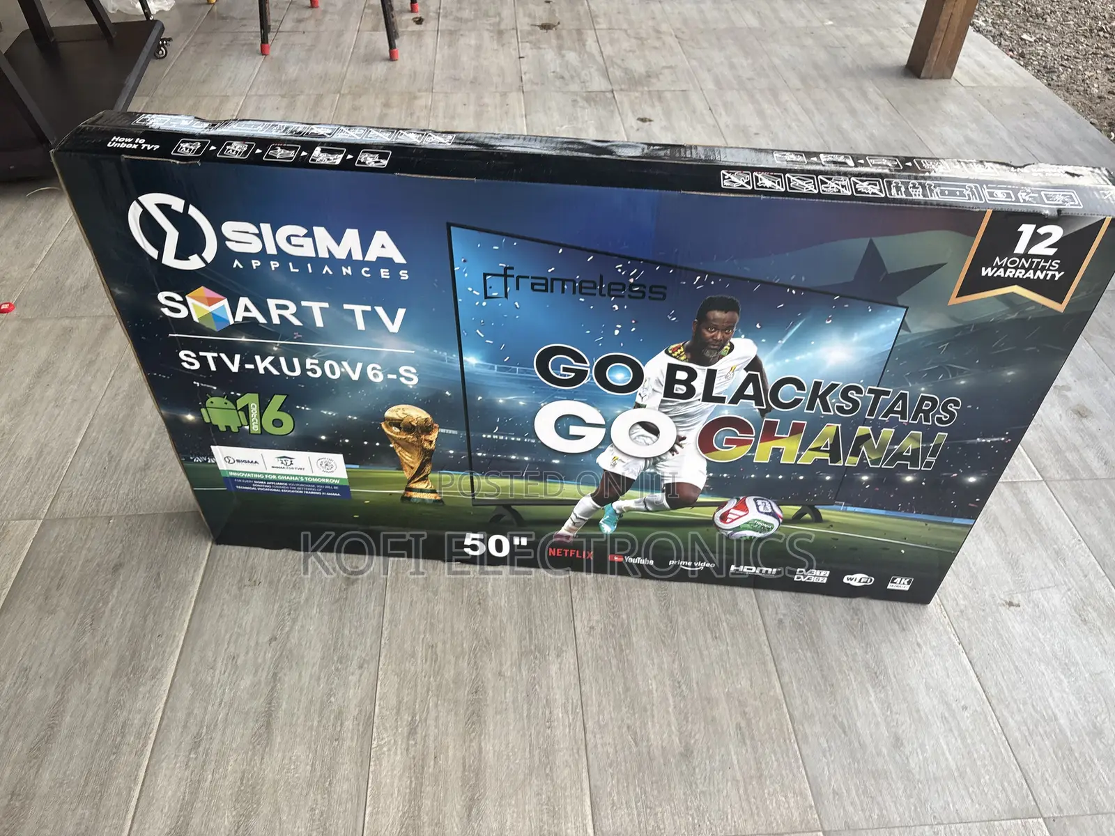 Sigma 50-Inch Smart Tv Feel Every World Cup Moment