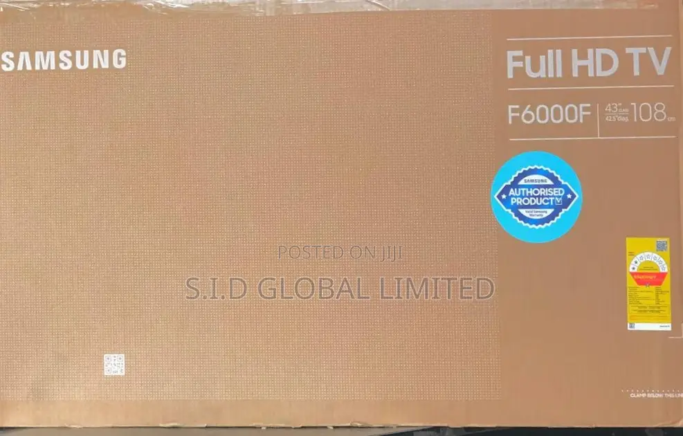 Sleek Smart Samsung 43" Full Hd Smart Tv